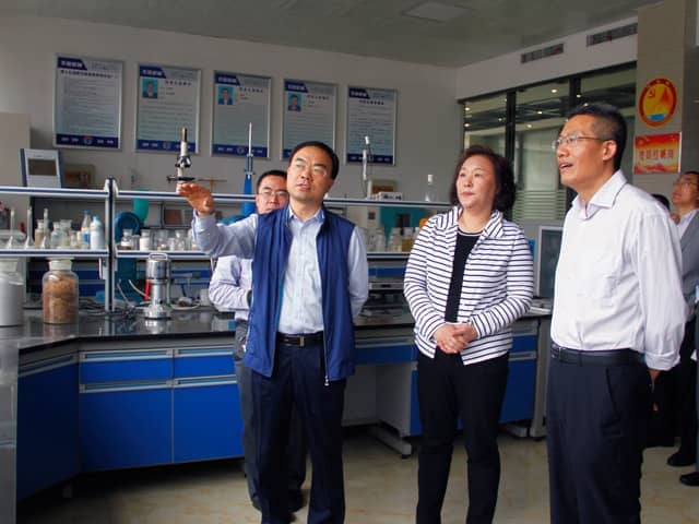 济宁市政协副主席倪丽君莅临星空真人机械调研指导工作