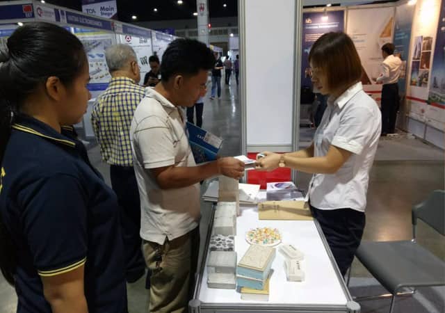 星空真人国际参加2017年泰国混凝土展览会