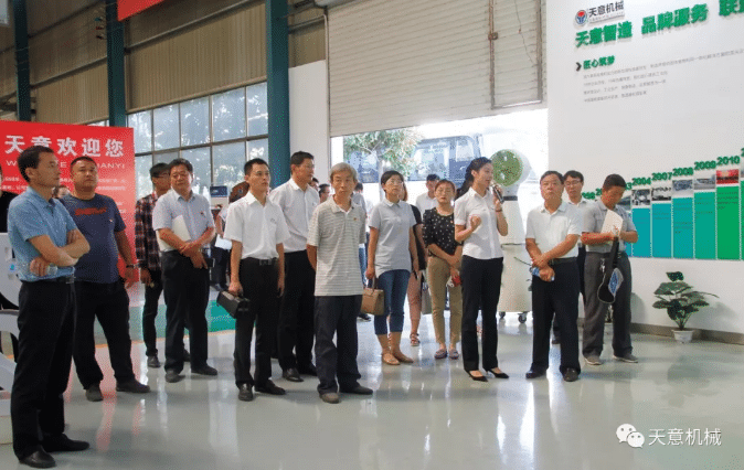 泗水县委组织部“两新”组织党建考察团走进星空真人机械