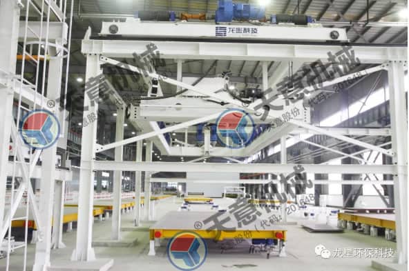 热烈祝贺星空真人机械与龙星科技PC构件生产线顺利交接！