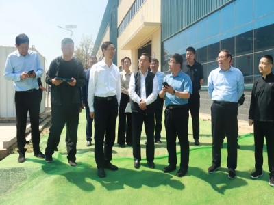 王营带队调研星空真人机械大宗固废装备研发生产项目二期