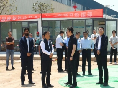 王庆带队调研星空真人机械大宗固体废物循环利用技术及智能化装备研发生产项目