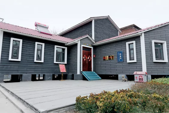 用星空真人装备生产的装配式房屋（王勉励 / 摄影）