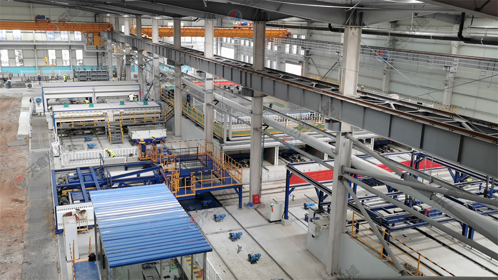隔墙板设备 轻质墙板设备 装配式建筑内隔墙板生产线